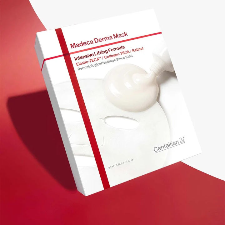 Centellian24 Madeca Derma Mask Intensive Lifting Formula 25ml 1 Box 10 Sheets