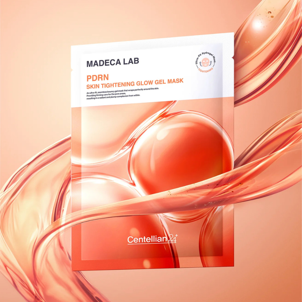 Centellian24 Madeca Lab PDRN Skin Tightening Glow Gel Mask Pack (5 sheets)