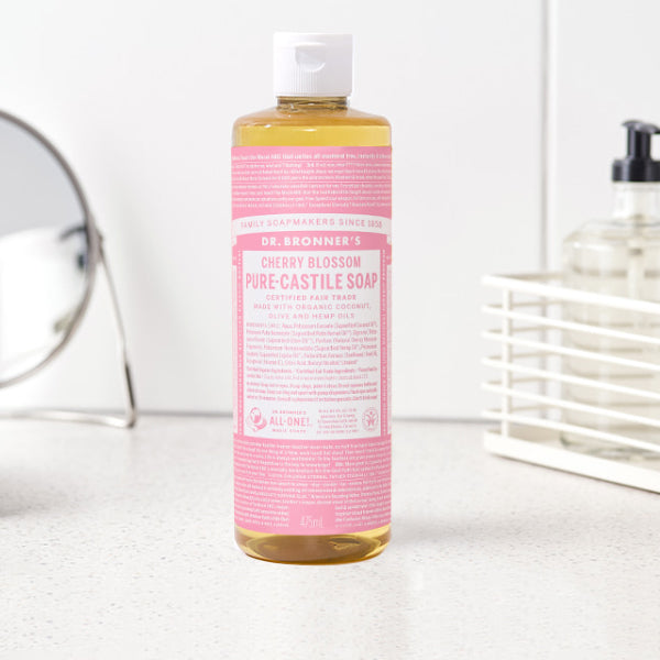 DR.BRONNER'S Cherry Blossom Pure Castile Soap 950ml