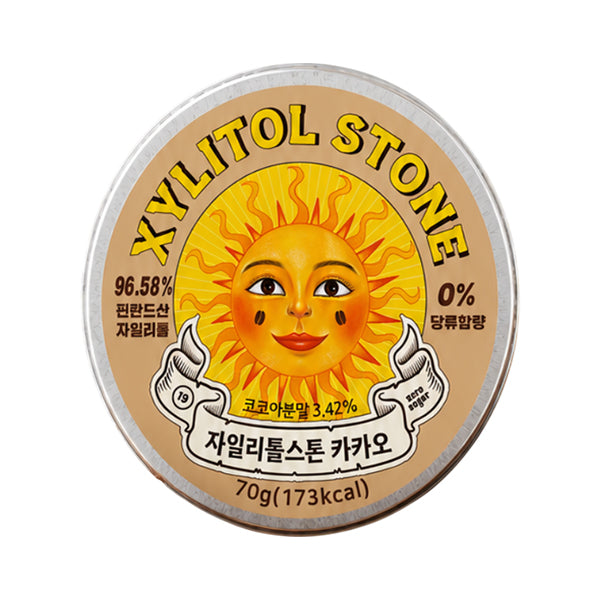 XYLITOL STONE Tin Case Cacao 70g