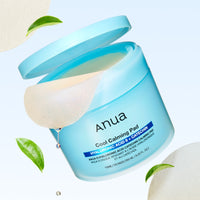 Anua 8 Hyaluronic Acid Catechin Calming Cooling Pads 110 Sheets [1+1]