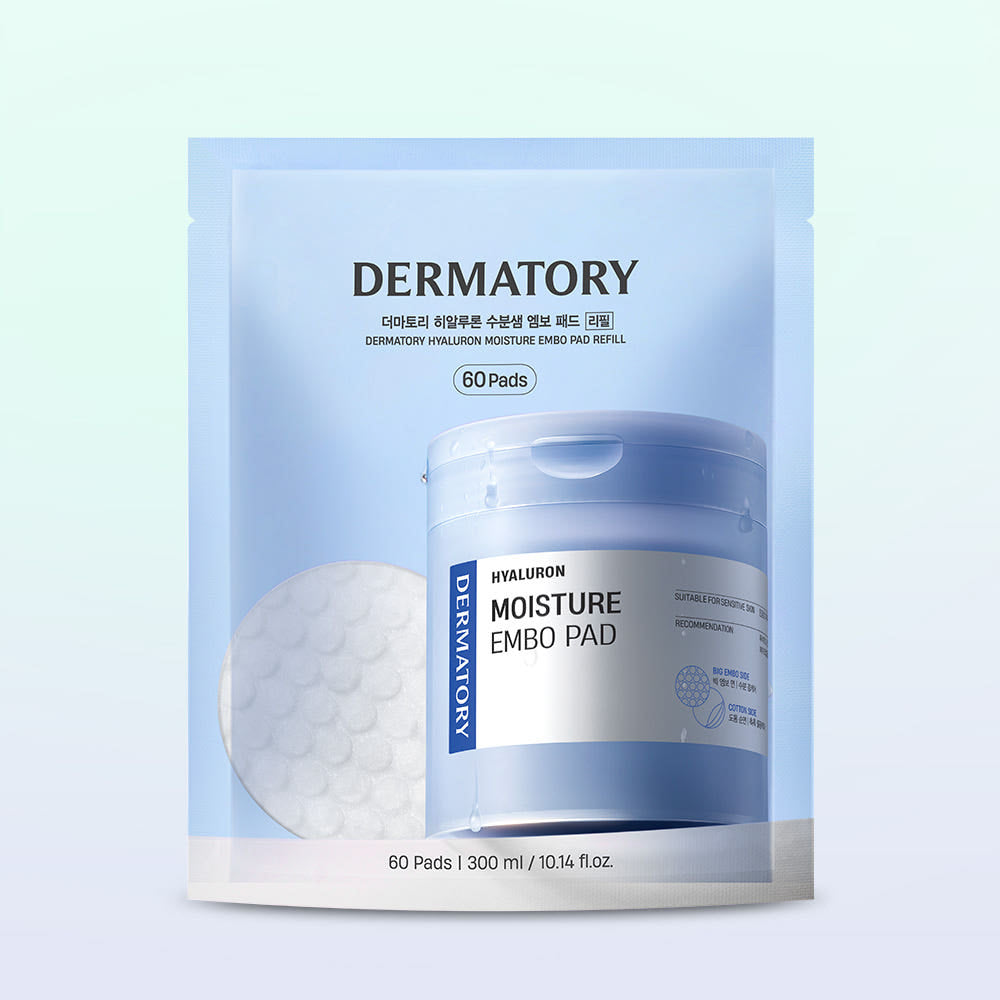 DERMATORY Hyalluron Moisture Embo Pad Refill 60 Pads