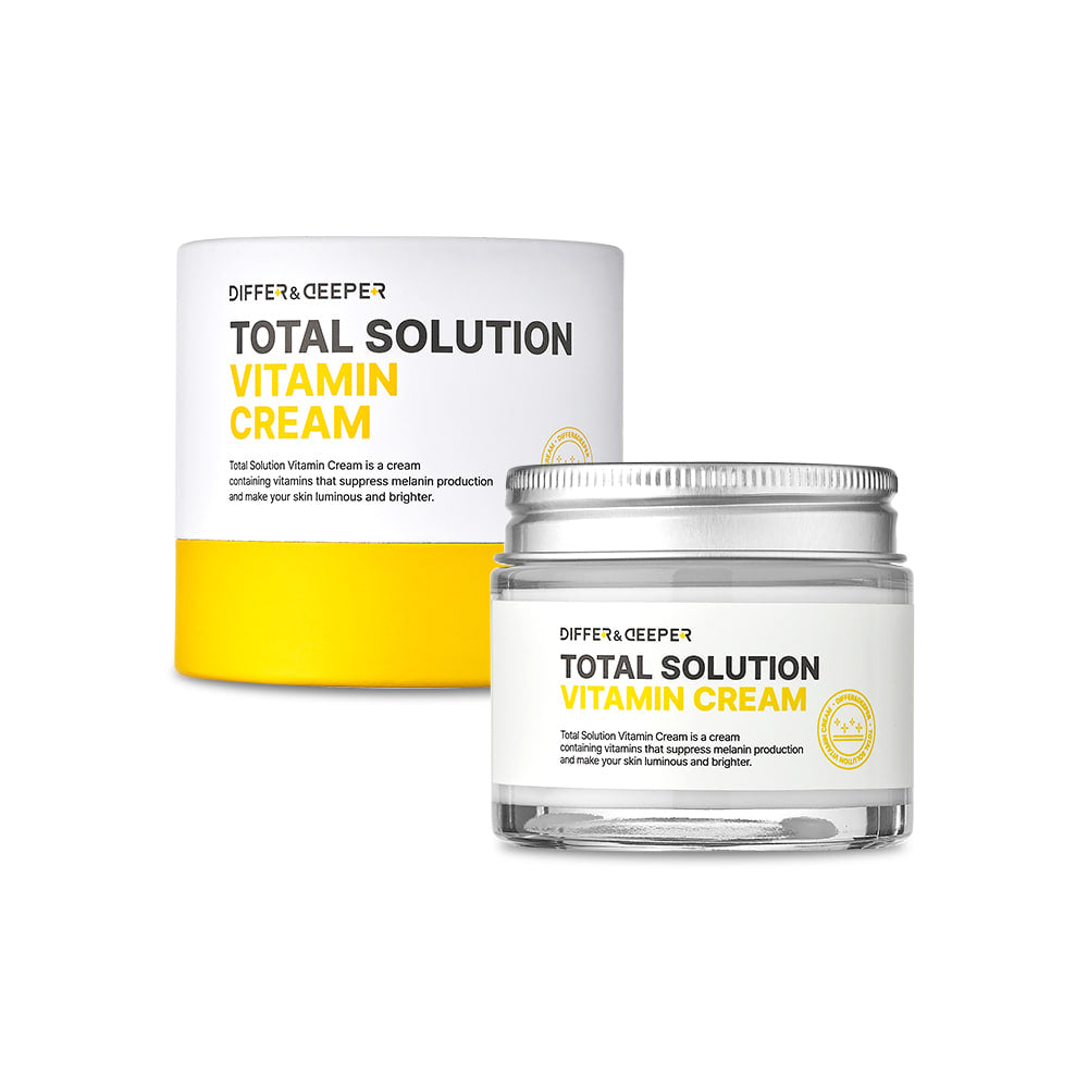 DIFFER&DEEPER Total Solution Vitamin Cream 70g