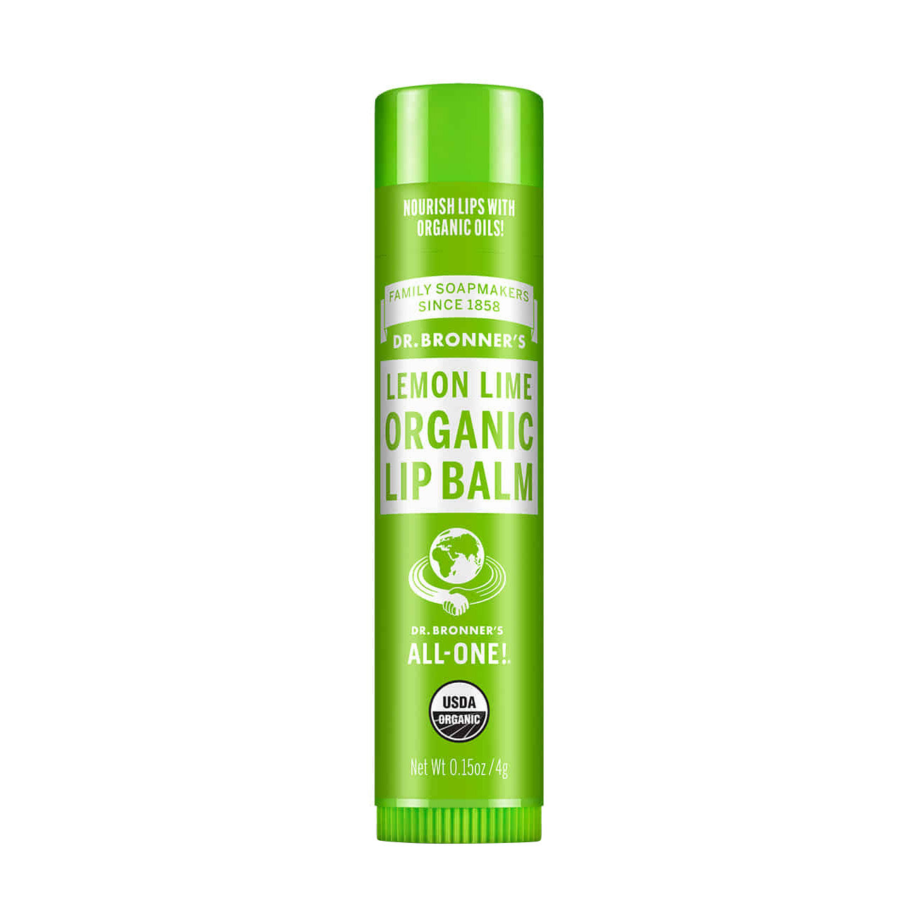 DR.BRONNER'S Lemon Lime Organic Lip Balm 4g