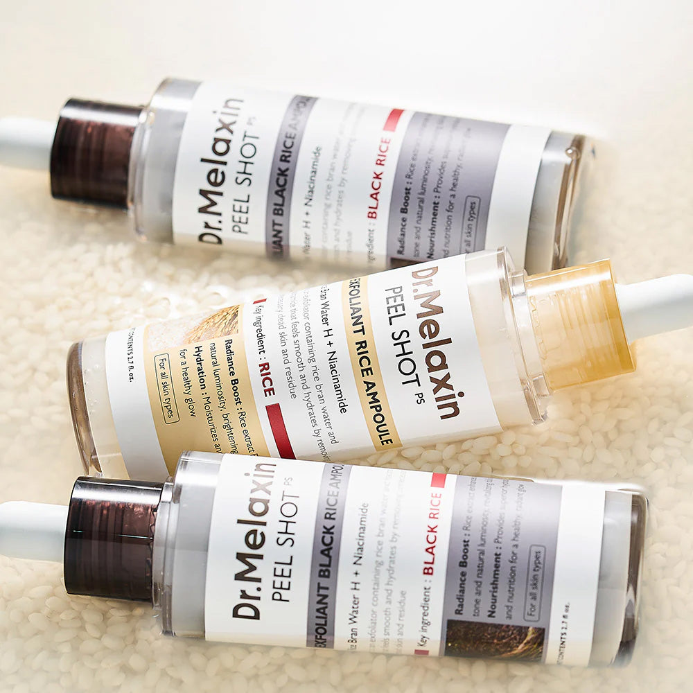 Dr.Melaxin Peel Shot Glow Black Rice Ampoule 80ml