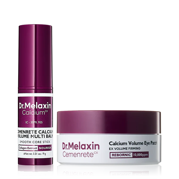 Dr.Melaxin Calcium Volume Eye Care Set  (Multi Balm 9g + Volume Eye Patch 60ea)