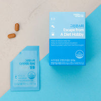 GREEN MONSTER Escape from Diet Hobby 650mg*28 Capsules - DODOSKIN