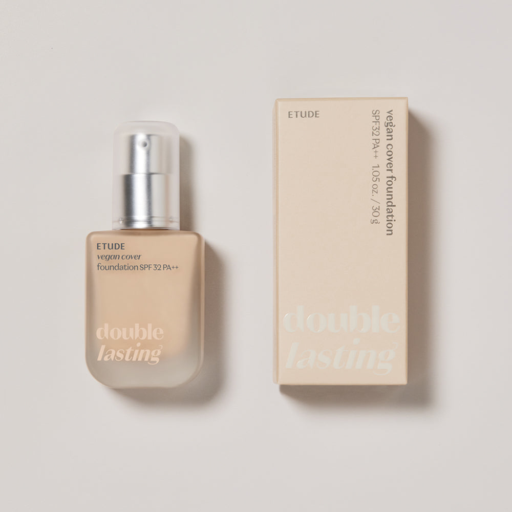 [Expiration imminen] ETUDE Double Lasting Vegan Cover Foundation 30g - 23N1 Sand