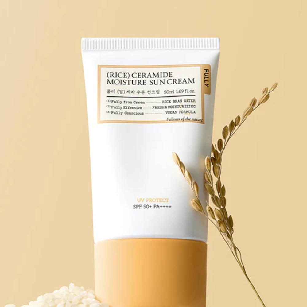 FULLY Rice Cera Moisture Sun Cream SPF50+ PA++++ 50ml