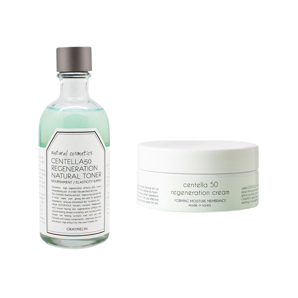 GRAYMELIN Centella Soothing 2-Piece Skincare Set