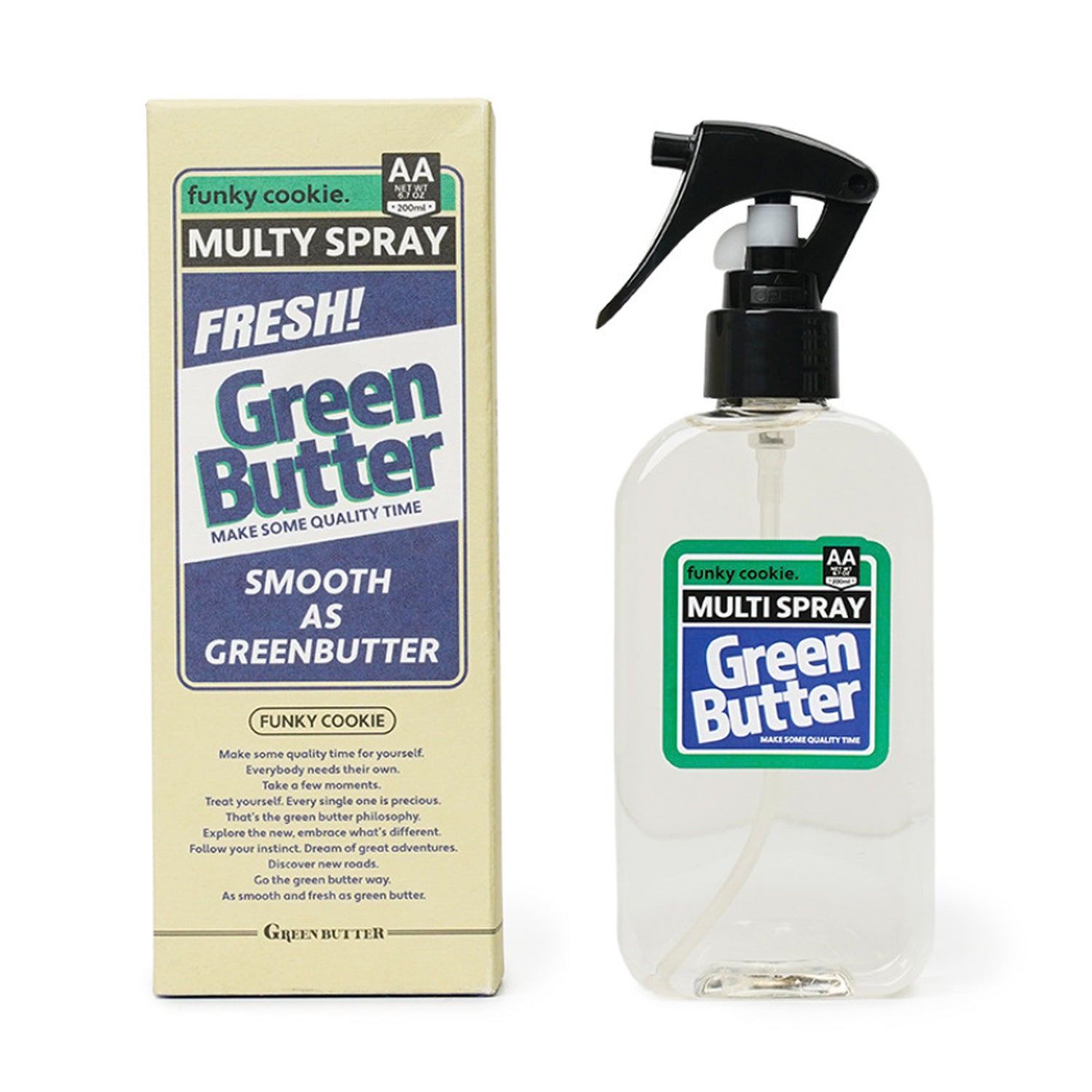 GREENBUTTER Signature Multi Spray (Funky Cookie)