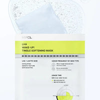 Hycl Raha Wake-up Tingle Softing Mask 15ml 1 Set (4 hojas)