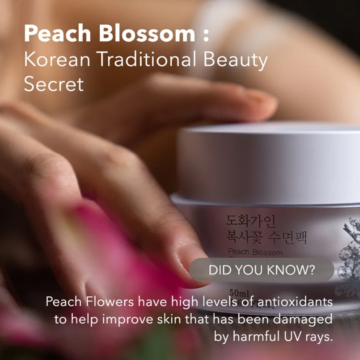 House of Dohwa Peach Blossom Overnight Mask 50ml