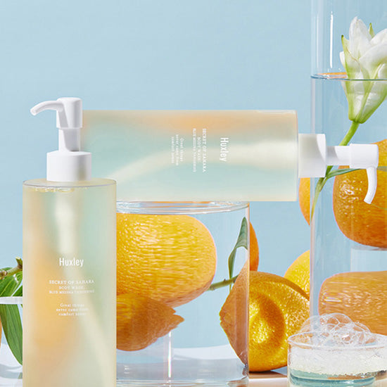Huxley Body Laving Blue Medina Tangerine 300ml