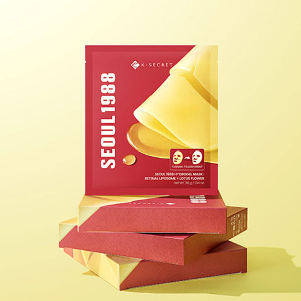K-SECRET SEOUL 1988 Hydrogel Mask 38g 4ea