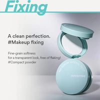 A clean perfection of Innisfree No Sebum Mineral Pact