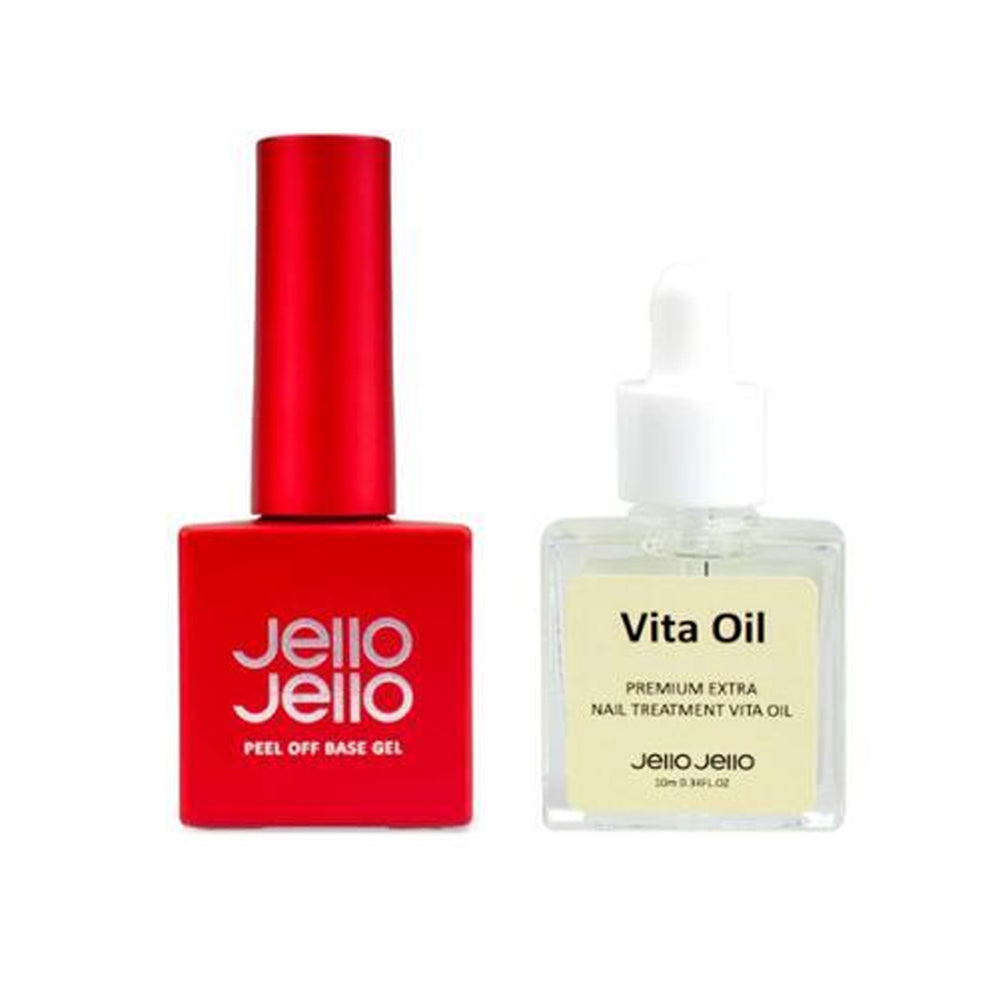 JELLO JELLO Peel Off Base Gel + Vita Oil Special Set