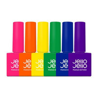 Jello Jello Jello Premium Gel Nail Polish Syrup - Neon Series 6 Colors