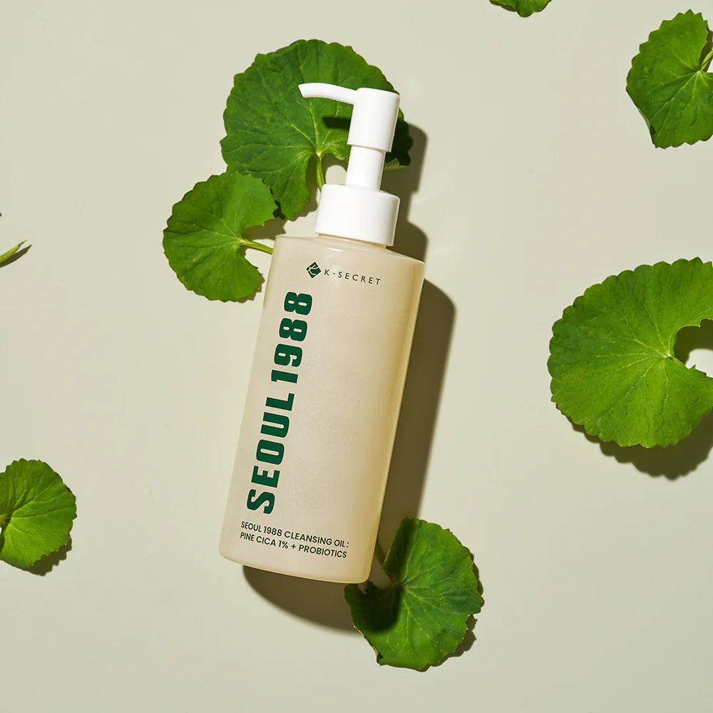 K-SECRET SEOUL 1988 Cleansing Oil : Pine Cica 1% + Probiotics 200ml