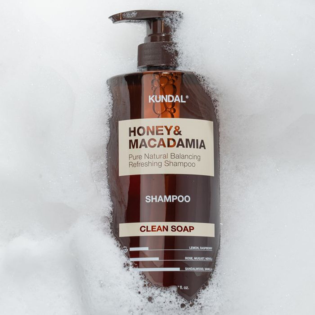 KUNDAL Honey & Macadamia Hair Shampoo 500ml (Choose from 16 Scents)
