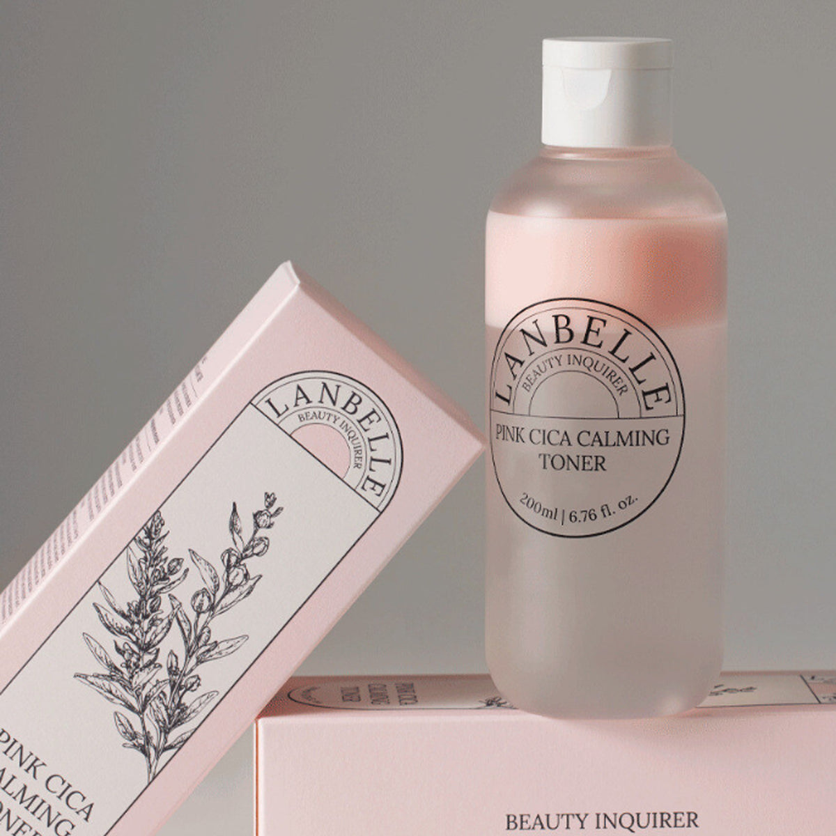 LANBELLE Pink Cica Calming Toner 200ml