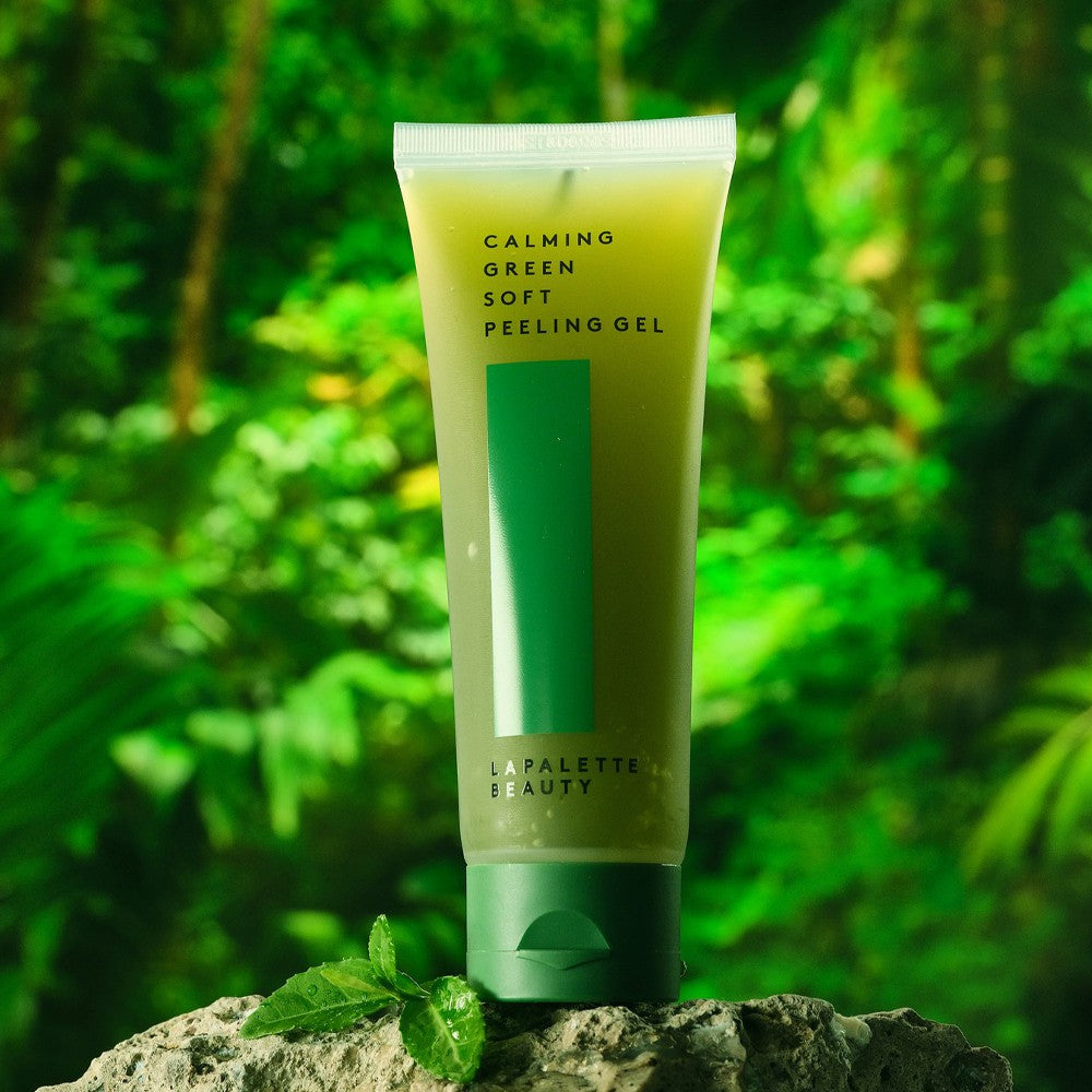 Lapalette Beauty calmando gel de pelado suave verde 100 ml