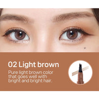 LIPHIP 4-Point Pure Look Eyebrow Tattoo Pen 0.8g 2 Colors