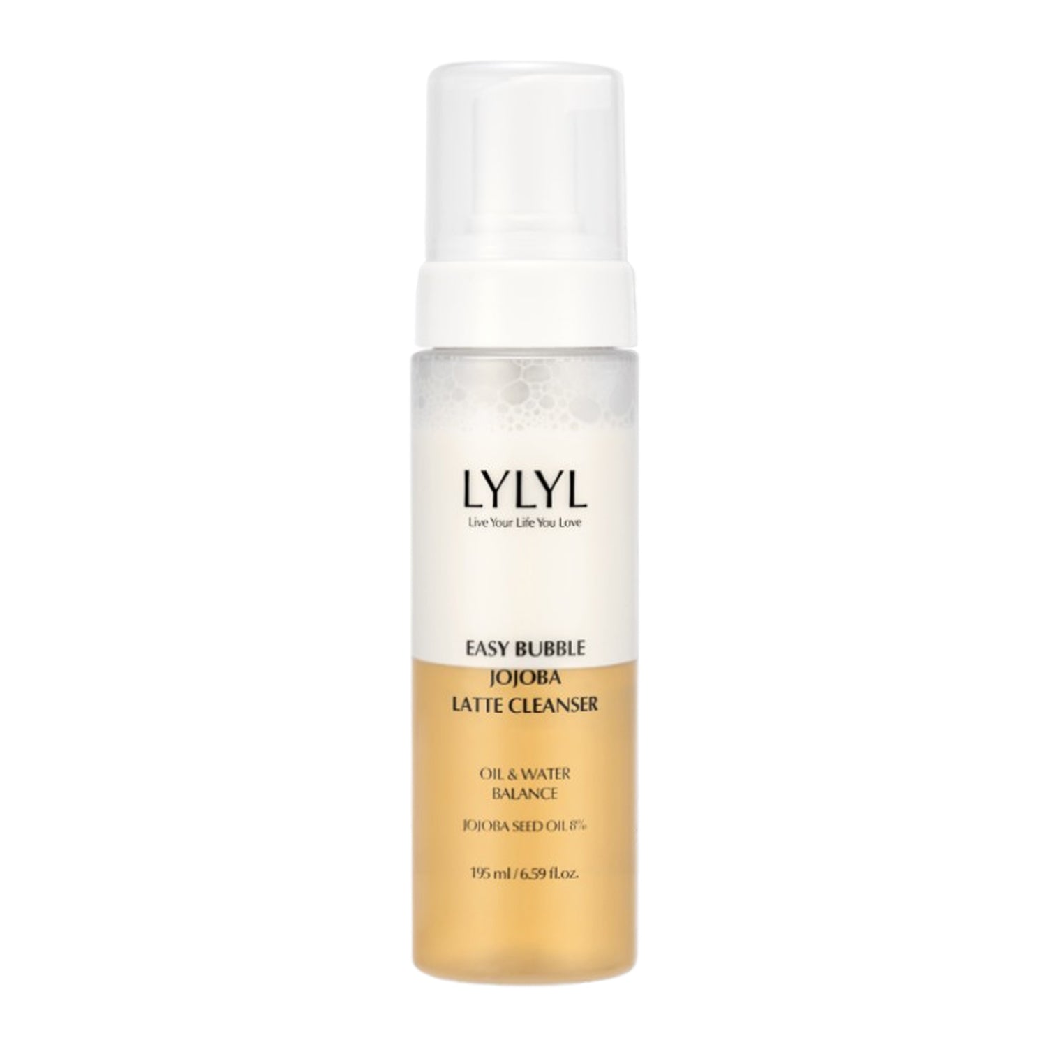 Lylyl Easy Bubble Jojoba Latte Cleanser 195ml