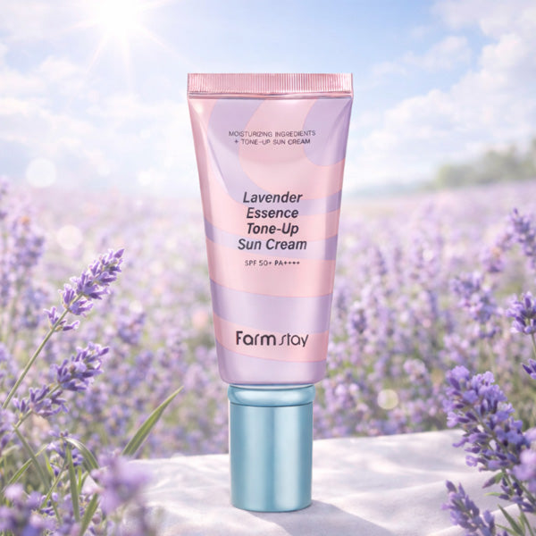 Farmstay Lavender Essence Tone Up Sun Cream SPF50+ PA++++ 60g