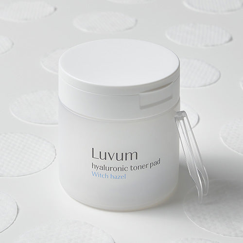 Luvum Witch Hazel Hyaluronic Toner Pad 60ea