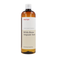 MANYO FACTORY Bifida Biome Ampoule Toner is a multi-functional skincare product designed to balance, hydrate, and strengthen the skin barrier.
