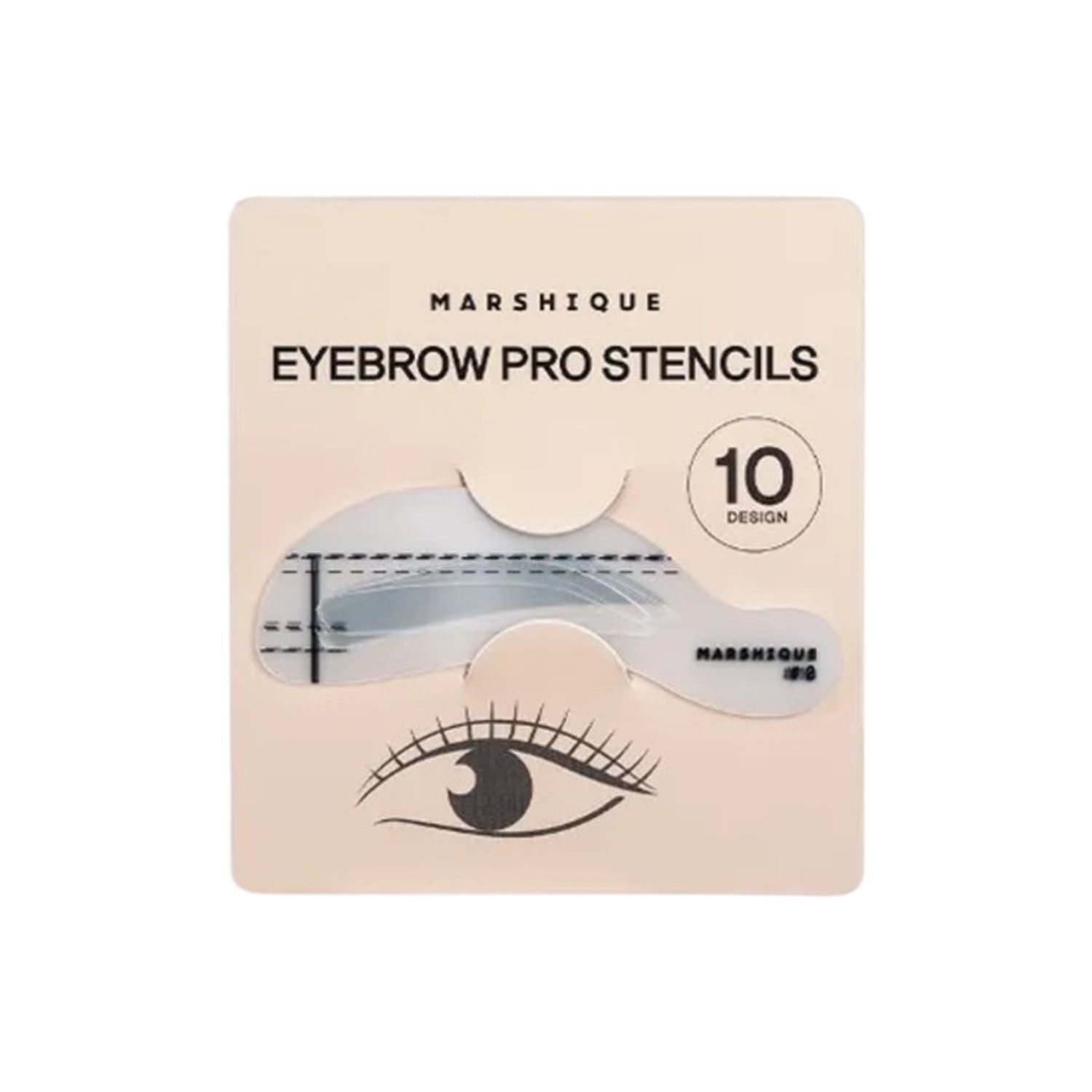 MARSHIQUE Eyebrow Pro Drawing Guide Set