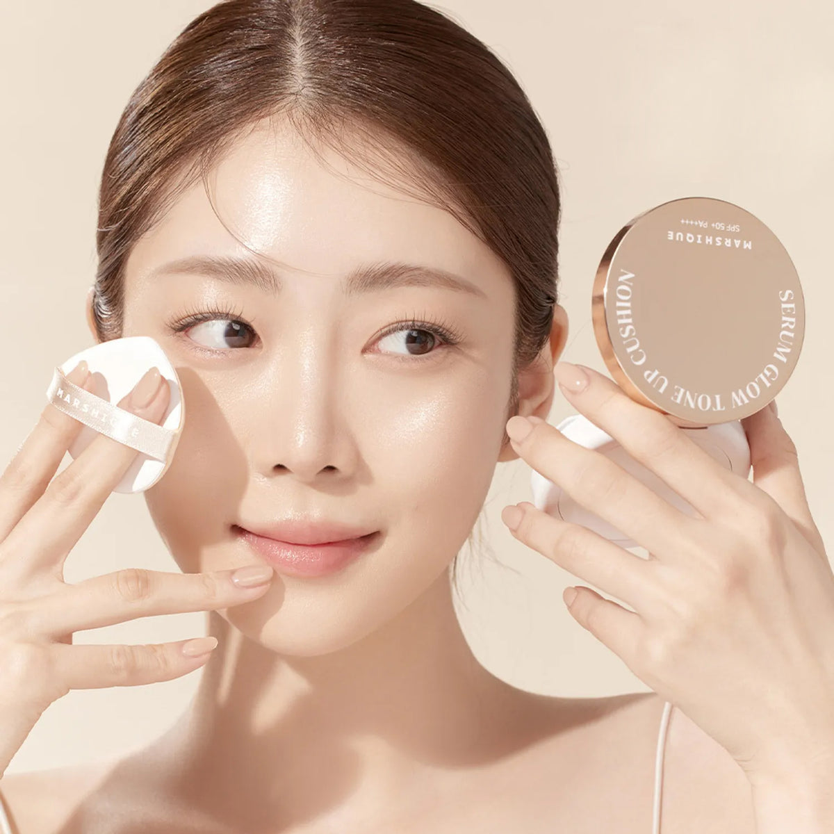 Marshique Suger Glow Tone Up Sun Cushion 12G