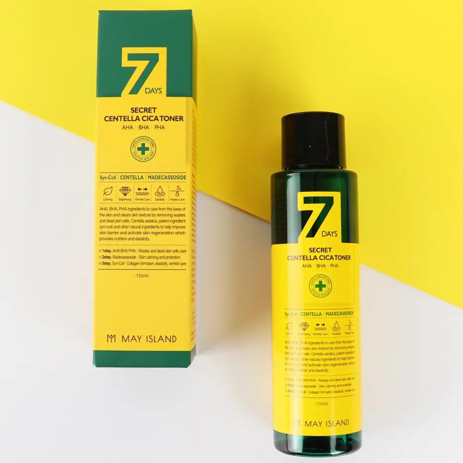 MAY ISLAND 7 Days Secret Centella Cica Toner 155ml - DODOSKIN