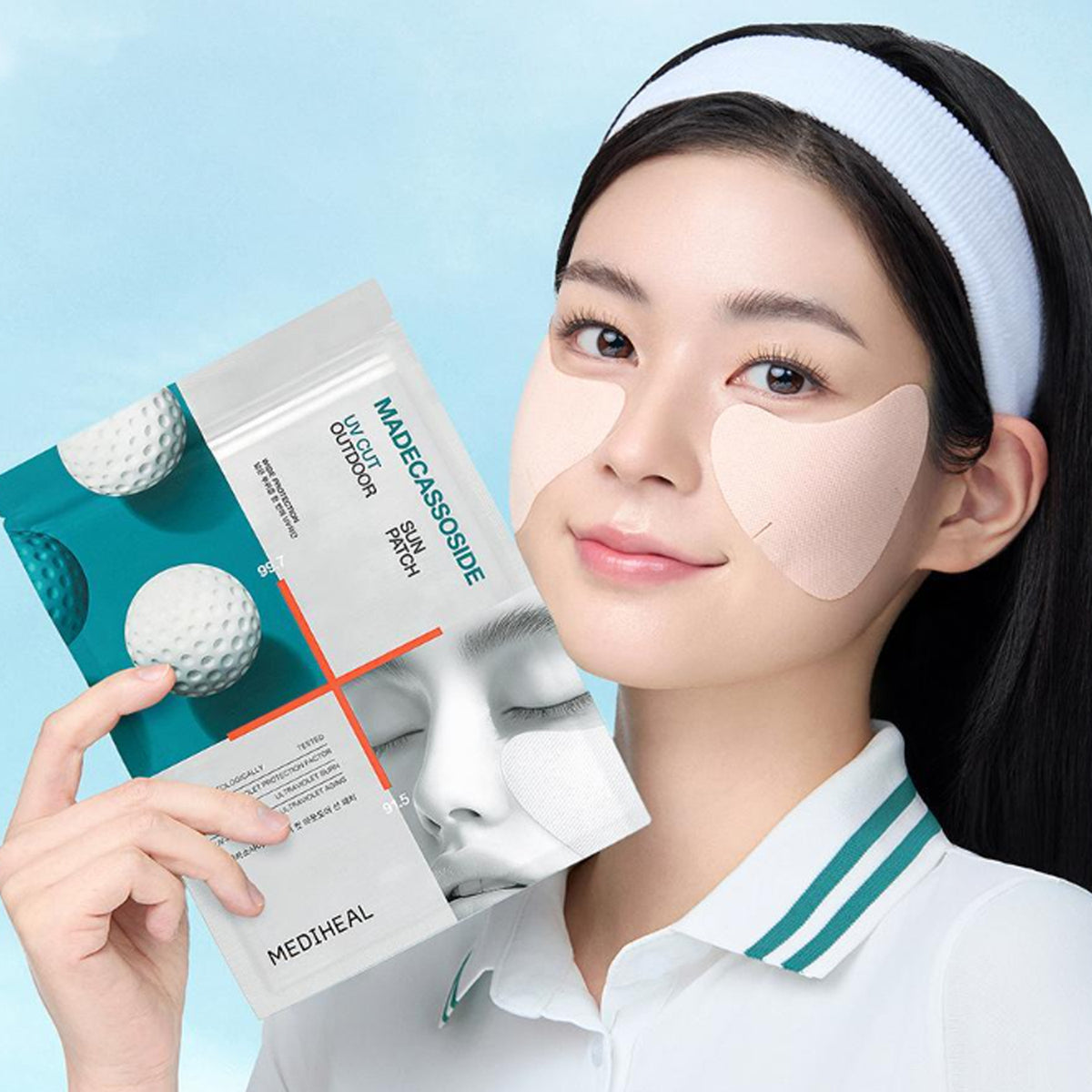 MEDIHEAL Madecassoside UV Cut Patch Sun Outdoor [protección amplia]