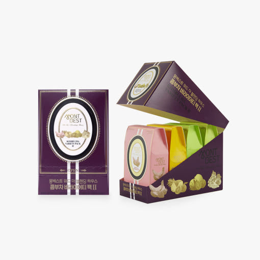 Montbest mezcla kombucha dulce 4 sabor 40 palos