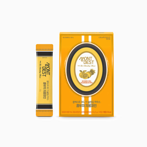 Montbest mezcla kombucha tangy 4 sabor 40 palos