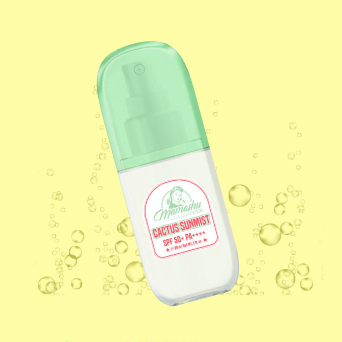 Mamashu Cactus Sun Mist SPF50+ PA++++ 60ml