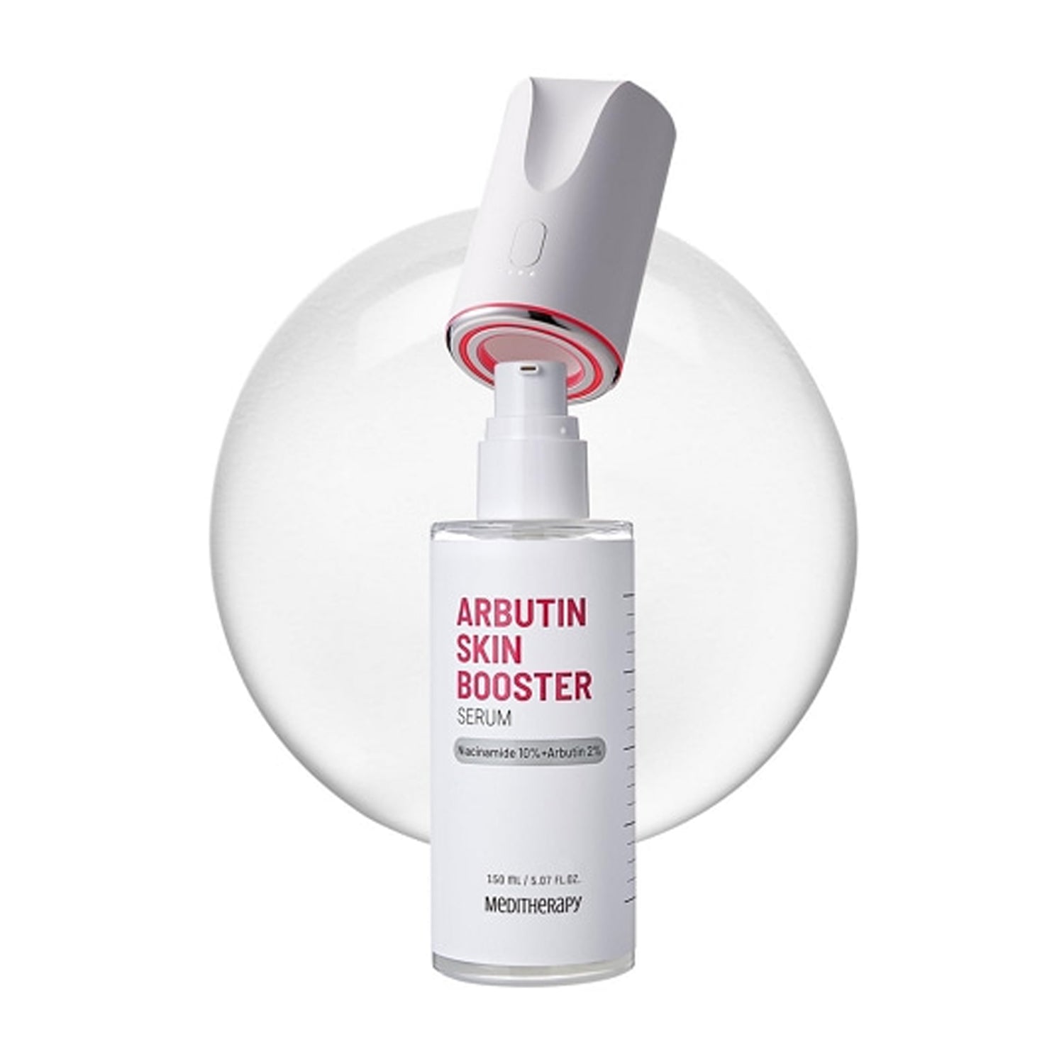 Medinuapy arbutin skin booster suero 150 ml y conjunto de dispositivos