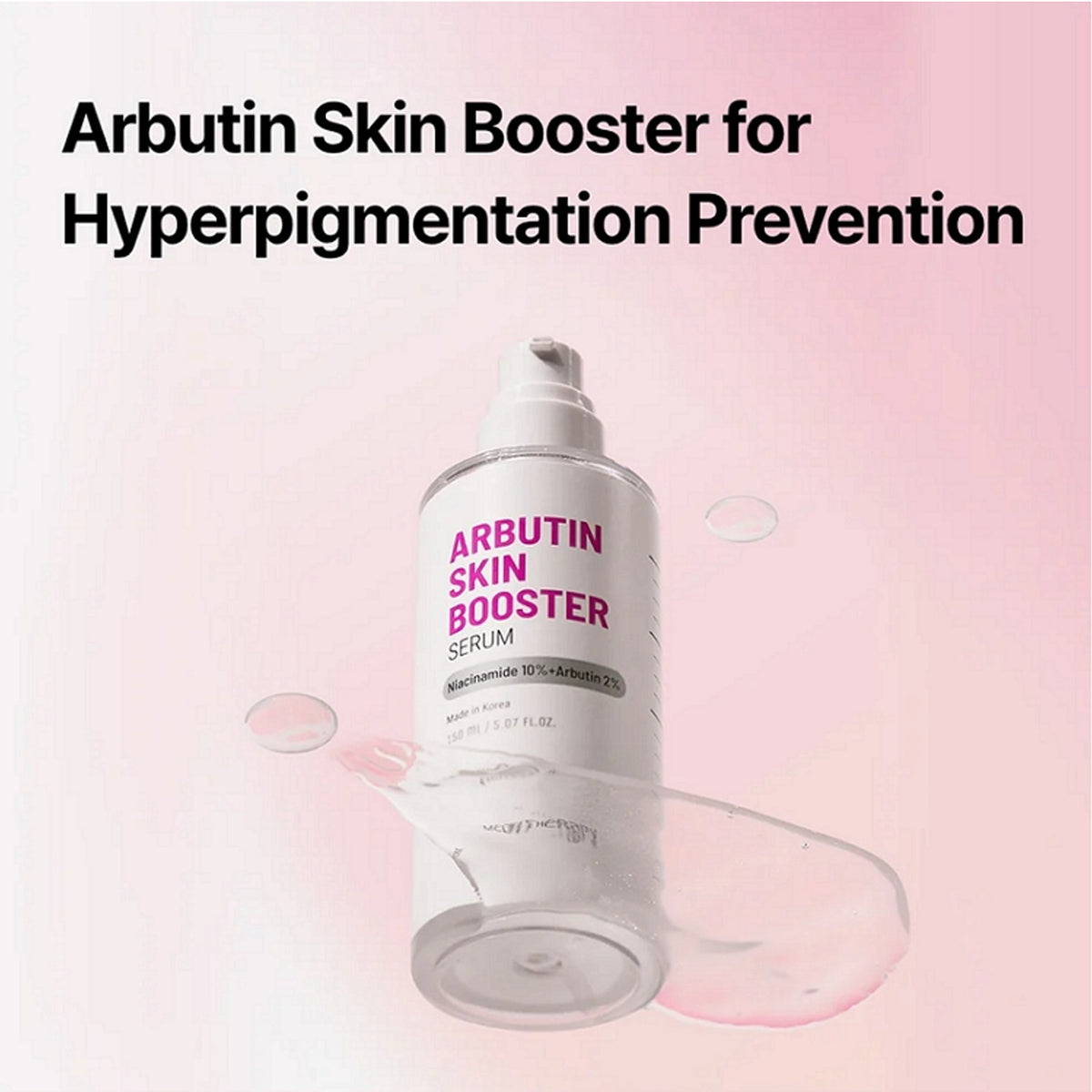 Medinuapy arbutin skin booster suero 150 ml y conjunto de dispositivos