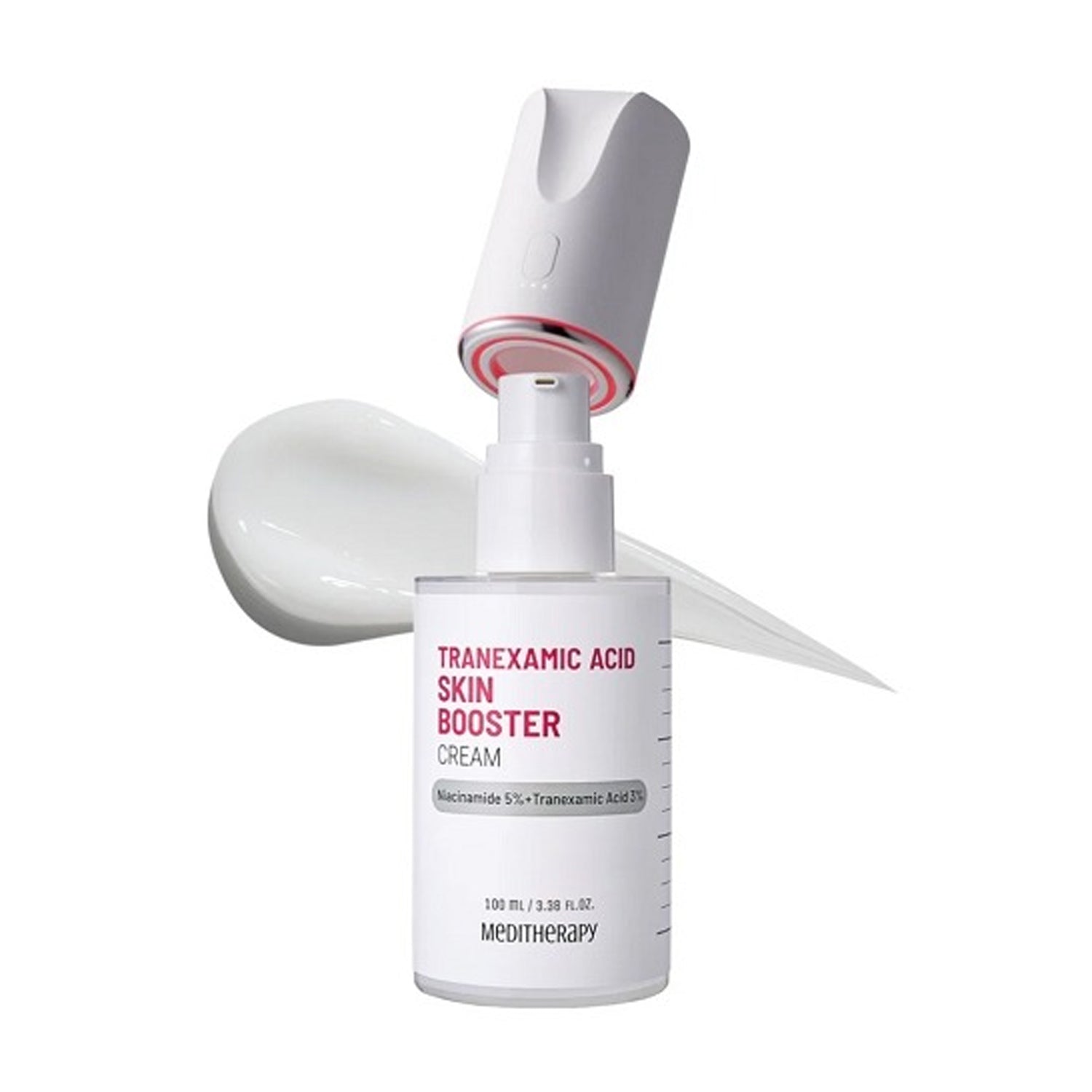 Medino Tinapy Tranexamic Acid Skin Booster Cream 100 ml y dispositivos Conjunto de dispositivos