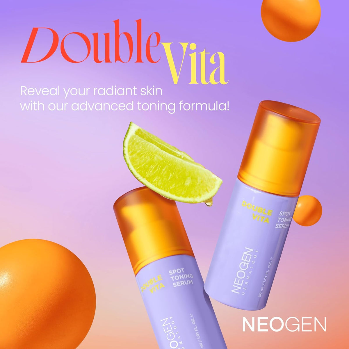 NEOGEN Sero de tonificación de mancha de doble vita 30 ml