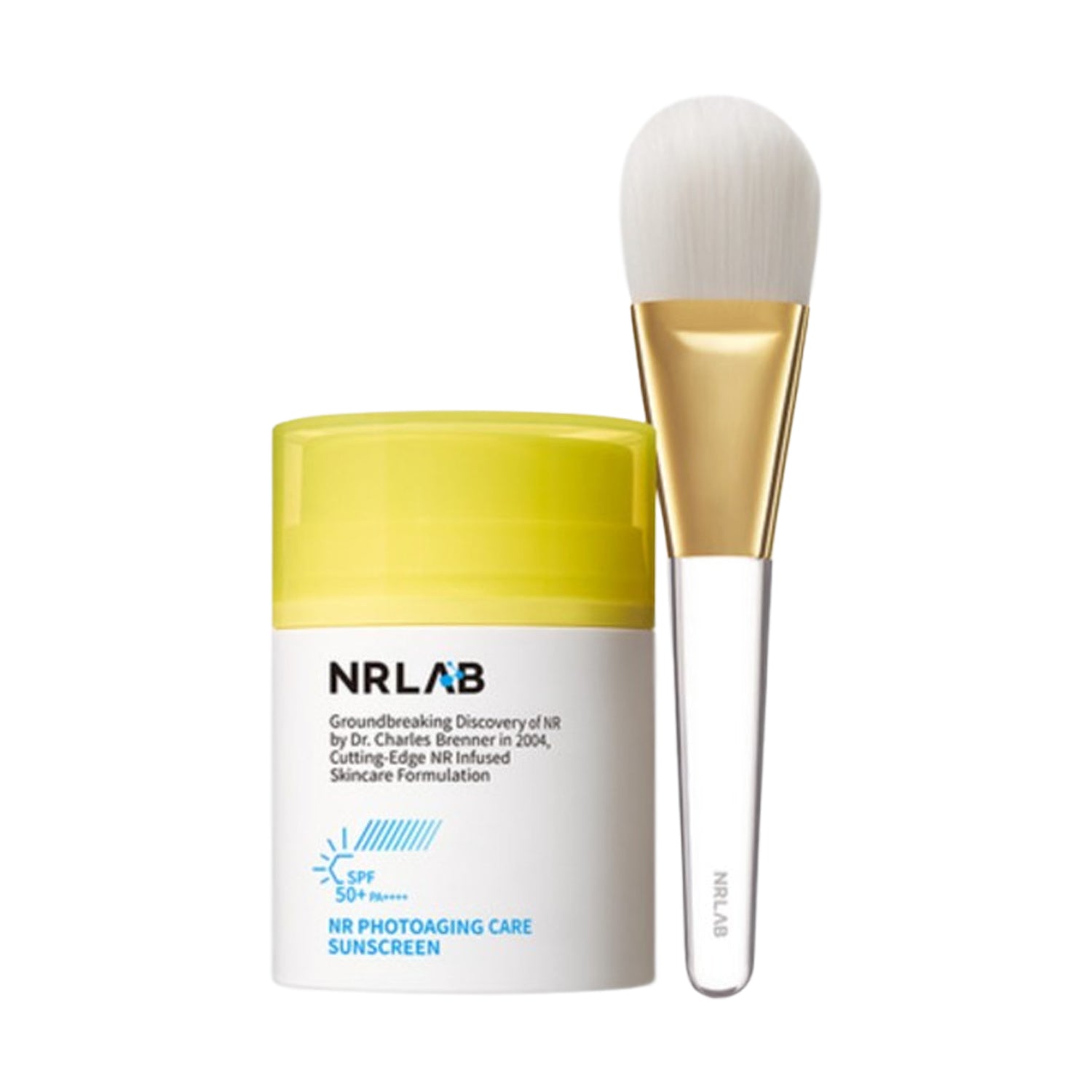 NRLAB NR Photoaging Care Sunscreen 30ml + Brush