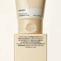 NUNIES Mild Alkaline Cleansing Foam Hyaluron Whip 120ml