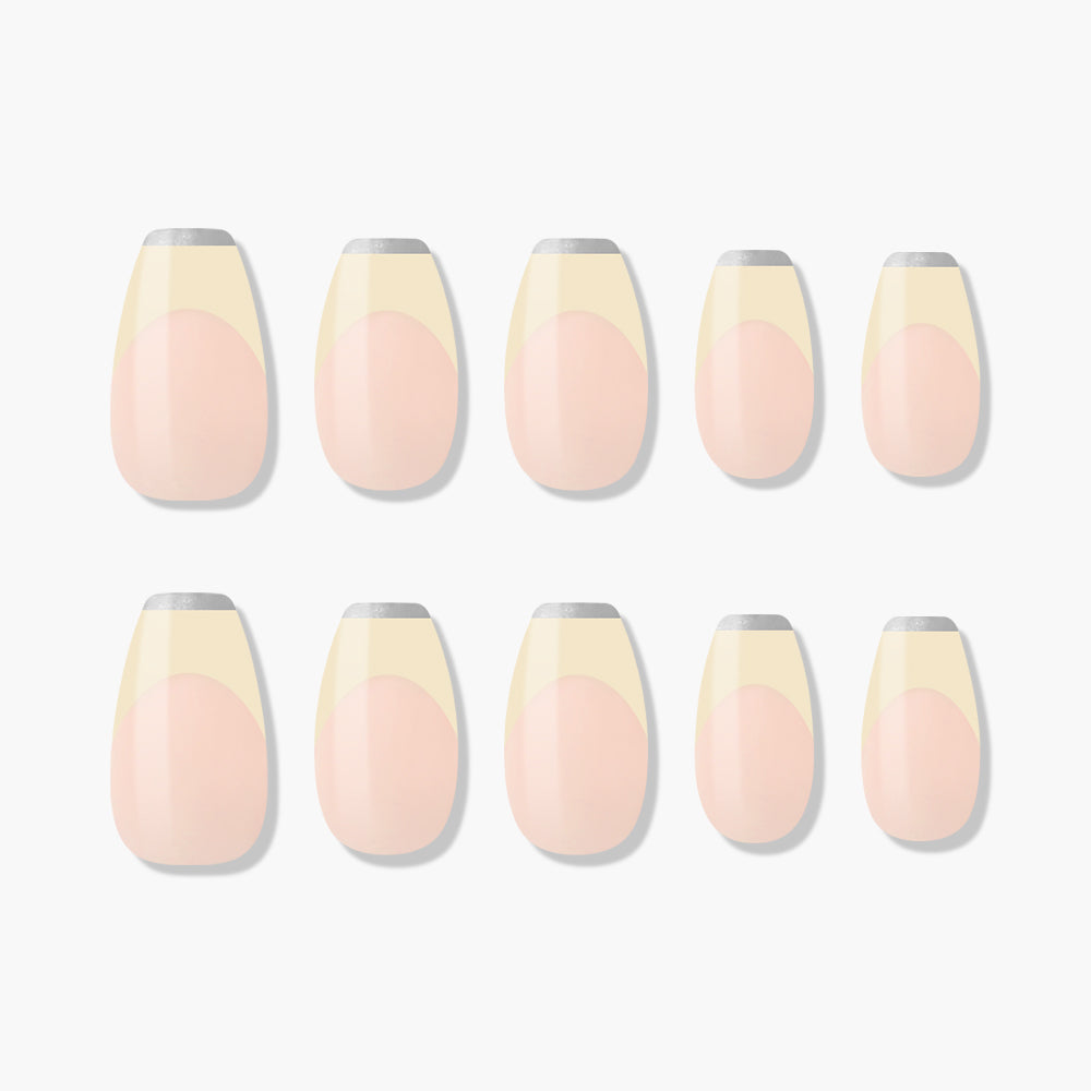 Puntas de uñas muzmak 36pcs #novella (ataúd)