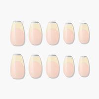 Puntas de uñas muzmak 36pcs #novella (ataúd)