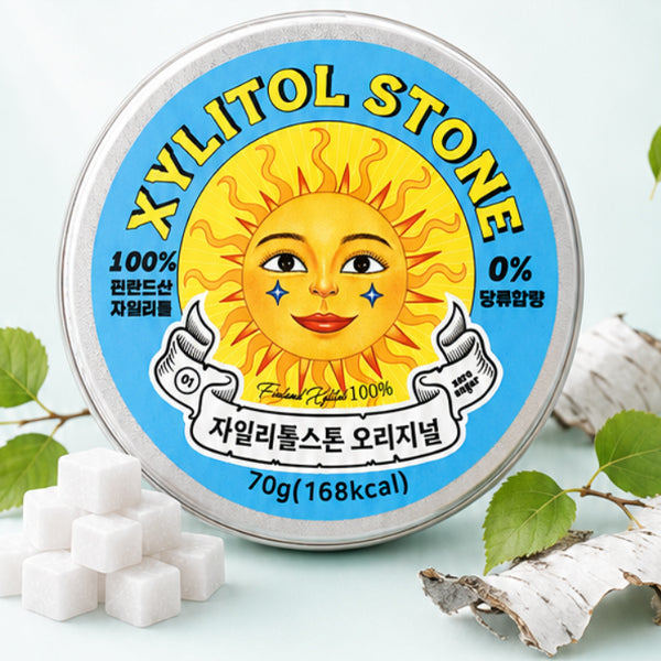 XYLITOL STONE Tin Case Original 70g