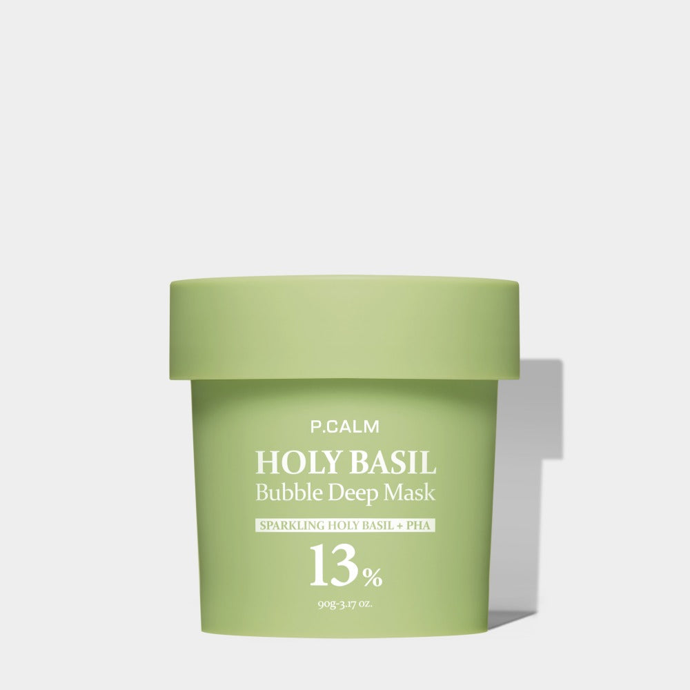 P.CALM Holy Basil Bubble Deep Mask 90g