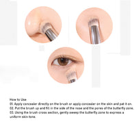 Designed to provide precise and even application of concealer.