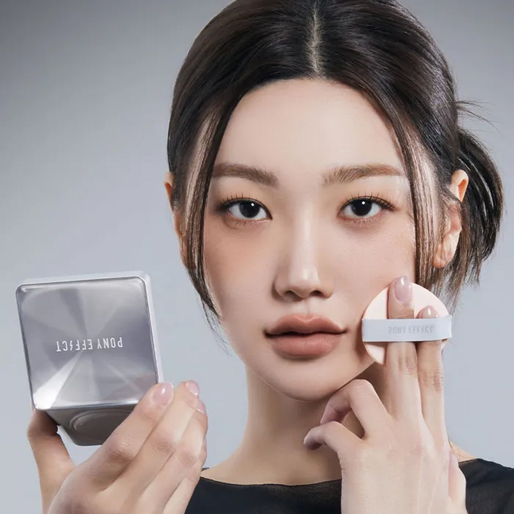 PONY EFFECT Zoom-In Cushion Foundation in Mesh Matte 3 Colors